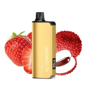 Alibarbar Ingot 9000 Puffs Vape-Strawberry Lychee Ice