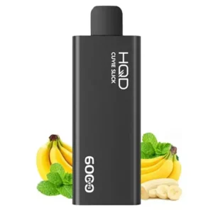 HQD Cuvie Slick 6000 Puffs Disposable Vape-Banana