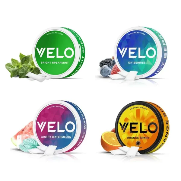 VELO 8mg Nicotine Pouches Popular Mint & Fruit Flavors for Global Distributors