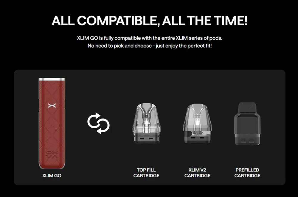  OXVA XLIM GO Pod System Refillable Vape Device for Retailers and Distributors 