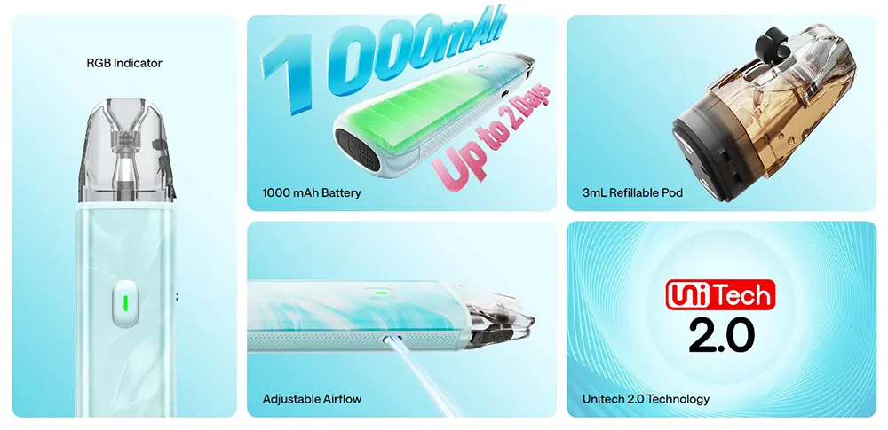  OXVA XLIM GO Pod-System | Nachfüllbare E-Zigarettenprodukte für den Großhandel (Einzelhändler und Distributoren) 