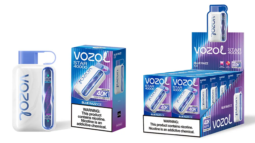    Vozol STAR 40000 Puffs Bulk Disposable Vape Supply for Retailers & Distributors  